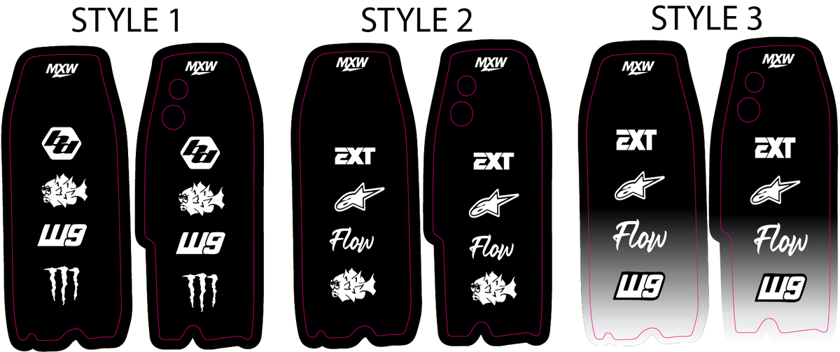 Tuttio Soliel 01 Fork Guard Decals